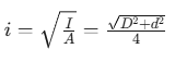 i的计算公式